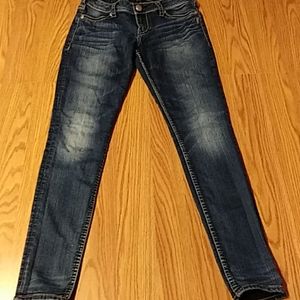 Silver 'Suki Super Stretch' Embroidered Jeans